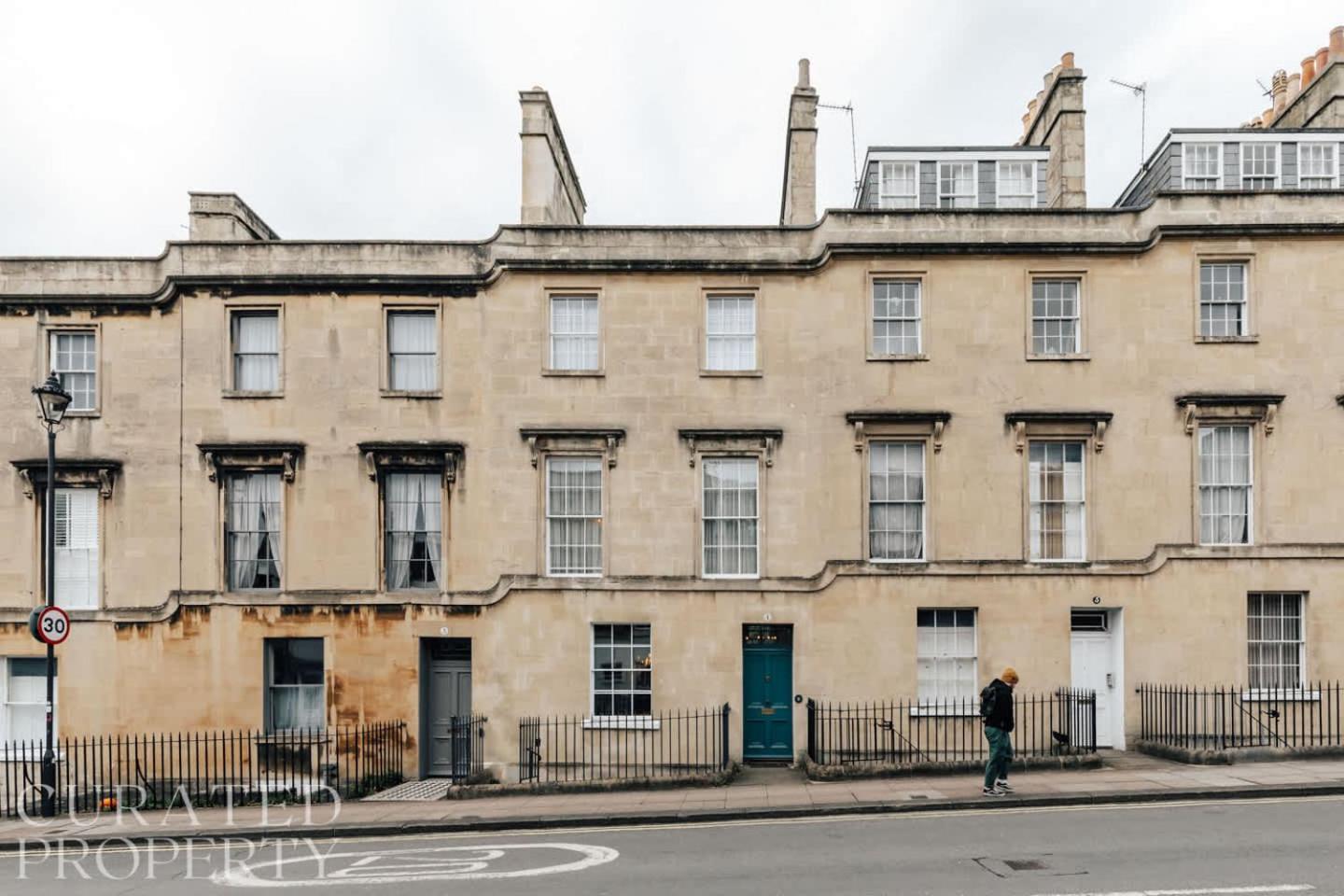 Central Townhouse With Garden & Free Parking Bath Exterior photo