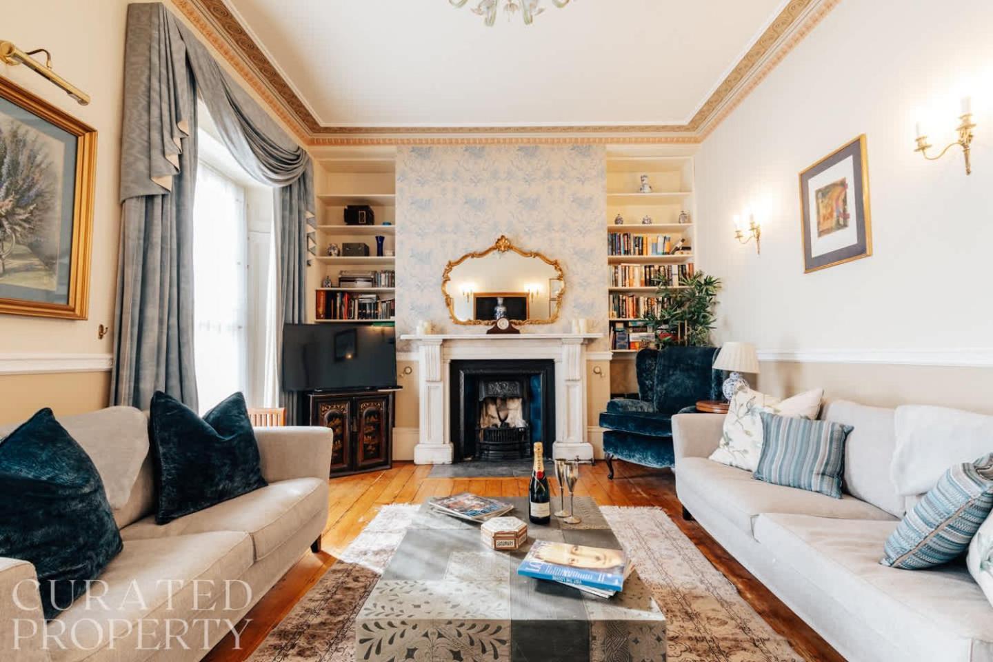 Central Townhouse With Garden & Free Parking Bath Exterior photo